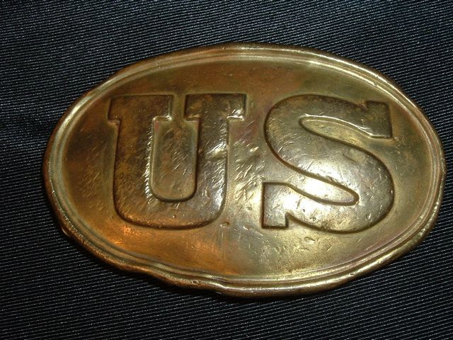 CIVIL WAR U.S. BELT BUCKLE