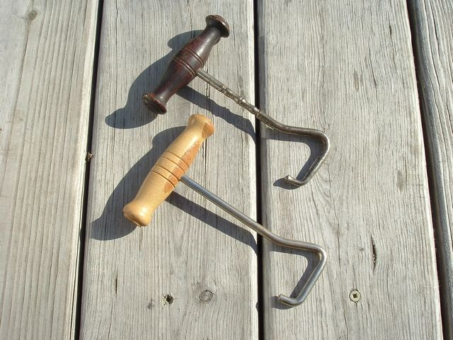 Wooden Handle Boot Pulls - Sold in Pairs