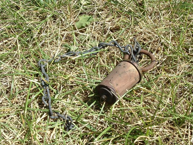 CIVIL WAR CANTEEN STOPPER & CHAIN