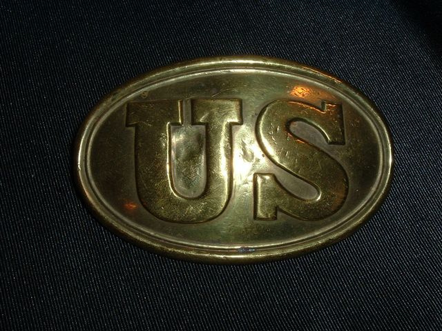 CIVIL WAR U.S. BELT PLATE
