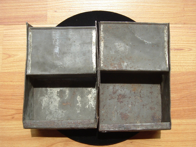 ORIGINAL PAIR OF .58 CALIBER CARTRIDGE BOX TINS