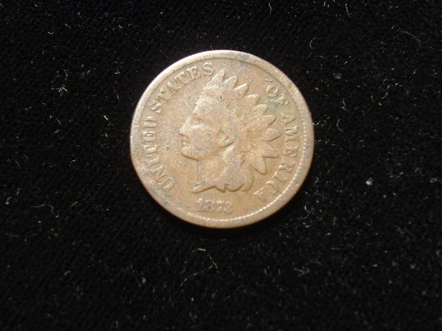 1873 DATED INDIAN HEAD PENNY