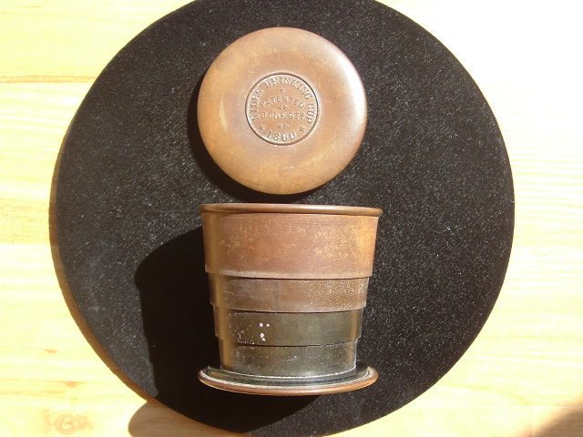 FINE+ CIVIL WAR NILES RUBBER DRINKING CUP