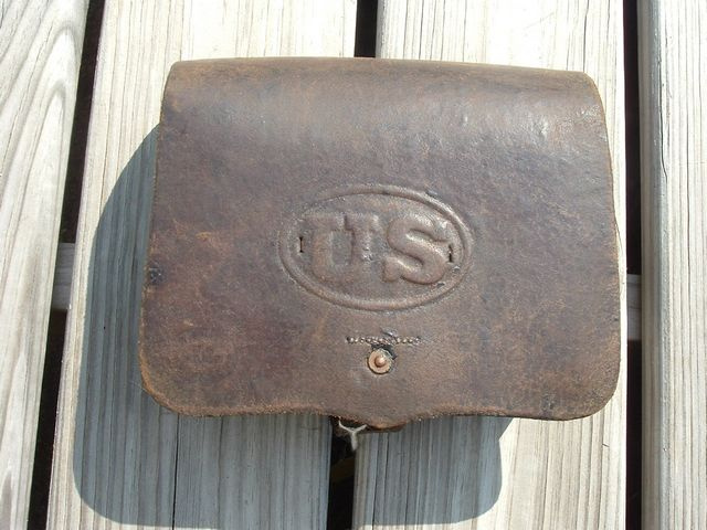 CIVIL WAR U.S. MODEL 1864 CARTRIDGE BOX