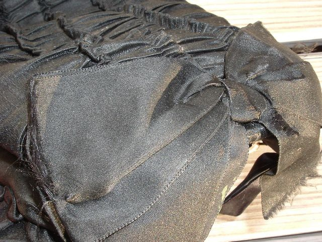 CIVIL WAR "MARY TODD STYLE" MOURNING BONNET