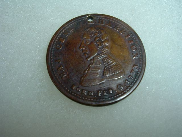 PRESIDENT WM. HARRISON 1841 CAMPAIGN TOKEN