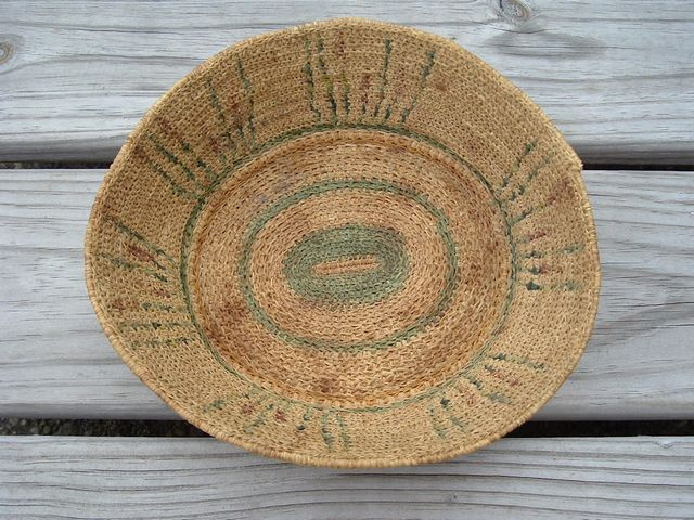 NATIVE AMERICAN PIMA WOVEN BASKET, CIRCA LATE 1800'S