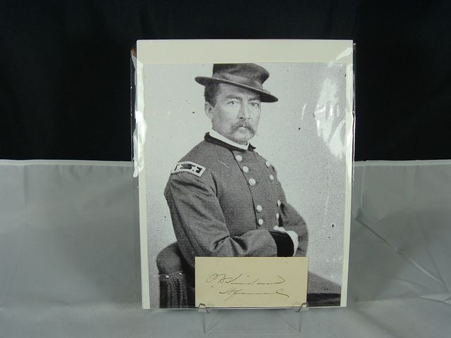 LT GENERAL PHILIP H SHERIDAN AUTOGRAPH