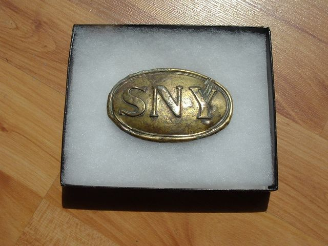 CIVIL WAR SNY BELT PLATE