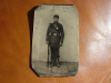 CIVIL WAR PHOTO ARMED FEDERAL SOLDIER