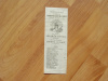 ABRAHAM LINCOLN 1864 ELECTION TICKET 
