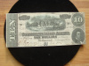 1864 CONFEDERATE $10.00 NOTE