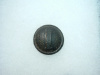 CIVIL WAR CONFEDERATE 'I' BUTTON