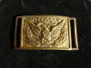 CIVIL WAR OFFICER'S BELT PLATE WITH KEEPER