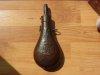 1851 DATED BATTY "PEACE" FLASK