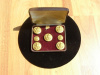 WWII CASED SET MILITARY JEWLERS U.S. NAVY BUTTONS